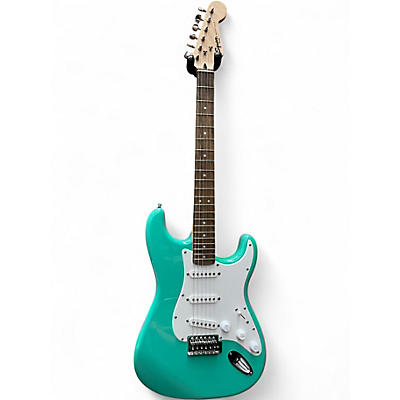 Used Squier Bullet Stratocaster SEA FOAM Solid Body Electric Guitar