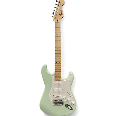 Used Squier Bullet Stratocaster Seafoam Green Solid Body Electric Guitar