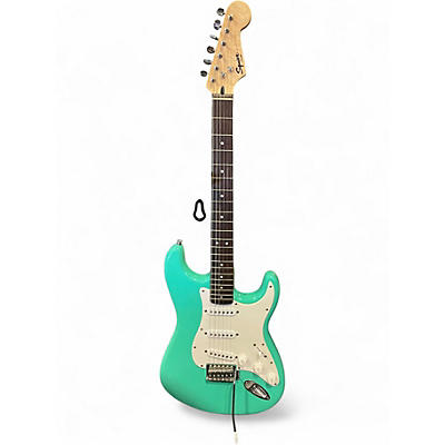Used Squier Bullet Stratocaster Seafoam Green Solid Body Electric Guitar