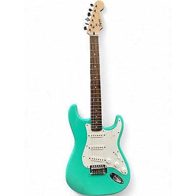 Used Squier Bullet Stratocaster Seafoam Green Solid Body Electric Guitar