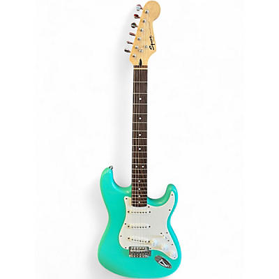 Used Squier Bullet Stratocaster Seafoam Green Solid Body Electric Guitar