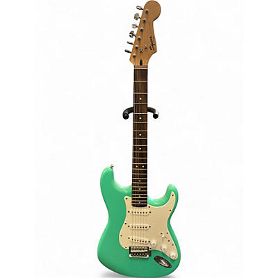 Used Squier Bullet Stratocaster Seafoam Green Solid Body Electric Guitar