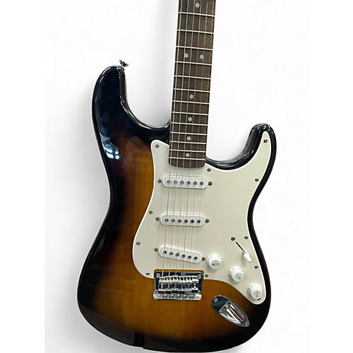 Used Squier Bullet Stratocaster Sunburst Solid Body Electric Guitar Sunburst