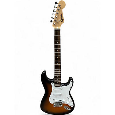 Used Squier Bullet Stratocaster Sunburst Solid Body Electric Guitar