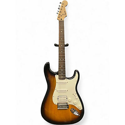 Used Squier Bullet Stratocaster Sunburst Solid Body Electric Guitar