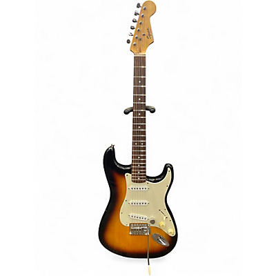 Used Squier Bullet Stratocaster Sunburst Solid Body Electric Guitar
