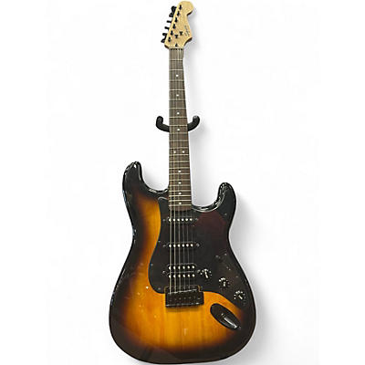 Used Squier Bullet Stratocaster Sunburst Solid Body Electric Guitar