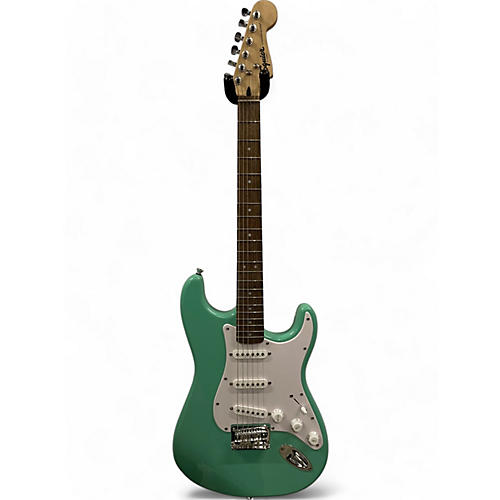 Squier Used Squier Bullet Stratocaster Surf Green Solid Body Electric Guitar Surf Green