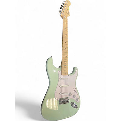 Used Squier Bullet Stratocaster Surf Green Solid Body Electric Guitar
