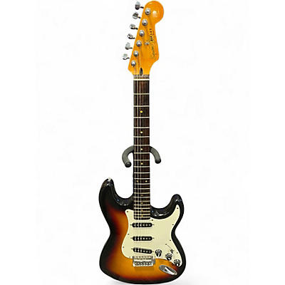 Used Squier Bullet Stratocaster With Tremolo 2 Color Sunburst Solid Body Electric Guitar