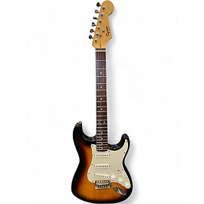 Used Squier Bullet Stratocaster With Tremolo 3 Color Sunburst Solid Body Electric Guitar