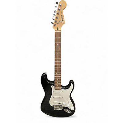 Used Squier Bullet Stratocaster black & white Solid Body Electric Guitar