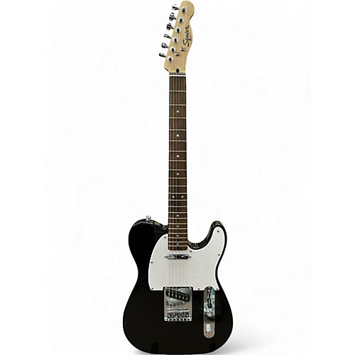 Squier Used Squier Bullet Telecaster Black Solid Body Electric Guitar Black