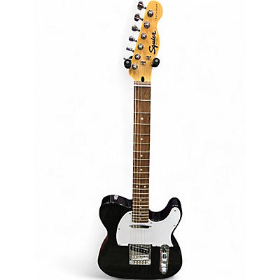 Used Squier Bullet Telecaster Black Solid Body Electric Guitar