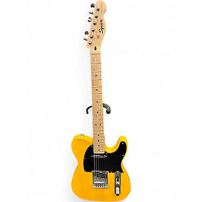 Used Squier Bullet Telecaster Butterscotch Blonde Solid Body Electric Guitar