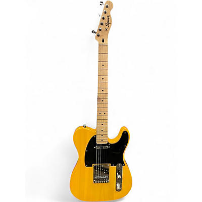 Used Squier Bullet Telecaster Butterscotch Solid Body Electric Guitar