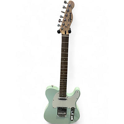 Used Squier Bullet Telecaster Mint Green Solid Body Electric Guitar
