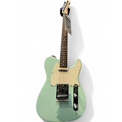 Used Squier Bullet Telecaster Mint Green Solid Body Electric Guitar