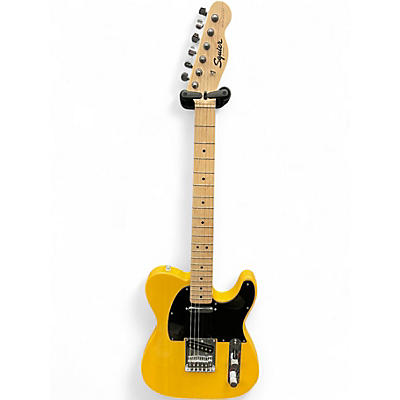 Used Squier Bullet Telecaster Natural Solid Body Electric Guitar