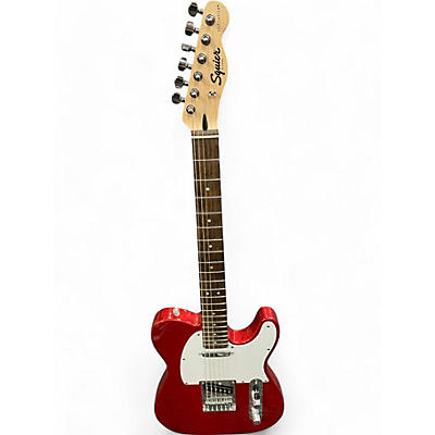 Squier Used Squier Bullet Telecaster RED SPARKLE Solid Body Electric Guitar