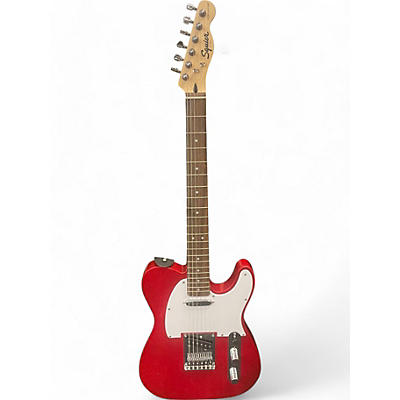 Used Squier Bullet Telecaster RED SPARKLE  Solid Body Electric Guitar