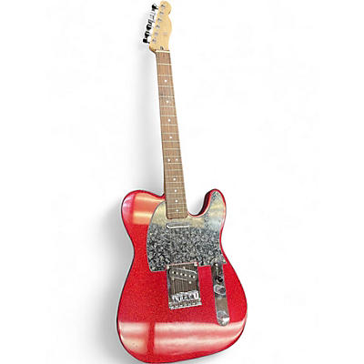 Used Squier Bullet Telecaster RED Solid Body Electric Guitar