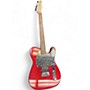 Used Squier Bullet Telecaster RED Solid Body Electric Guitar RED