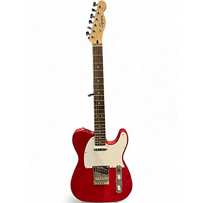 Used Squier Bullet Telecaster Red Solid Body Electric Guitar