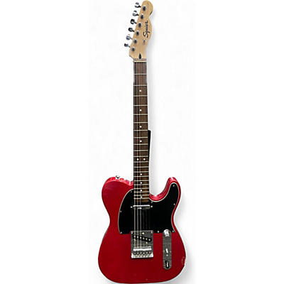 Used Squier Bullet Telecaster Ruby Solid Body Electric Guitar
