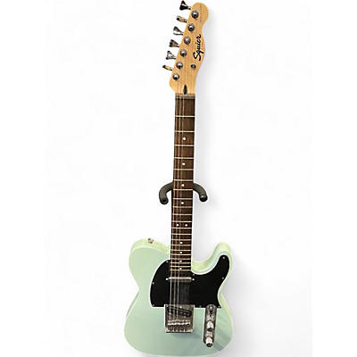 Used Squier Bullet Telecaster SURF GREEN Solid Body Electric Guitar