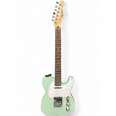 Used Squier Bullet Telecaster Seafoam Green Solid Body Electric Guitar