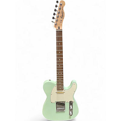 Used Squier Bullet Telecaster Seafoam Green Solid Body Electric Guitar