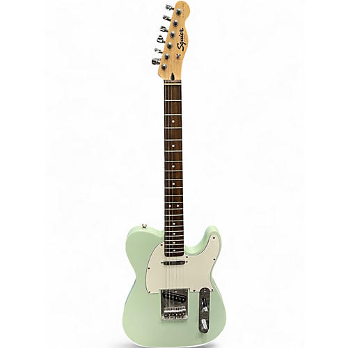 Used Squier Bullet Telecaster Surf Green Solid Body Electric Guitar Surf Green