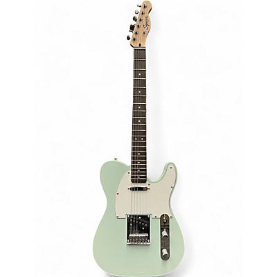 Used Squier Bullet Telecaster Surf Green Solid Body Electric Guitar