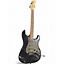Used Squier Bullet Trem HSS Black Solid Body Electric Guitar Black