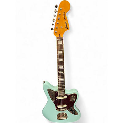 Used Squier CLASSIC VIBE 1970S JAGUAR Daphne Blue Solid Body Electric Guitar