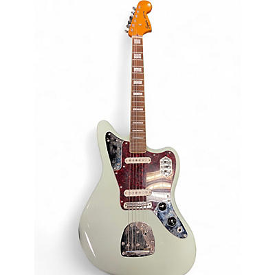 Used Squier CLASSIC VIBE 1970S JAGUAR White Solid Body Electric Guitar