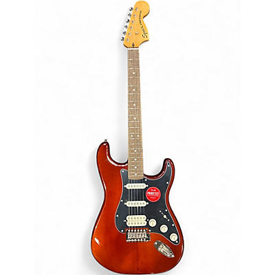 Used Squier CLASSIC VIBE 1970'S STRATOCASTER Brown Solid Body Electric Guitar