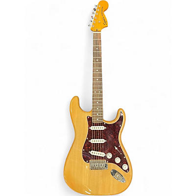 Used Squier CLASSIC VIBE 1970S STRATOCASTER Natural Solid Body Electric Guitar