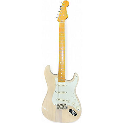 Used Squier CLASSIC VIBE '50S STRATOCASTER White Blonde Solid Body Electric Guitar