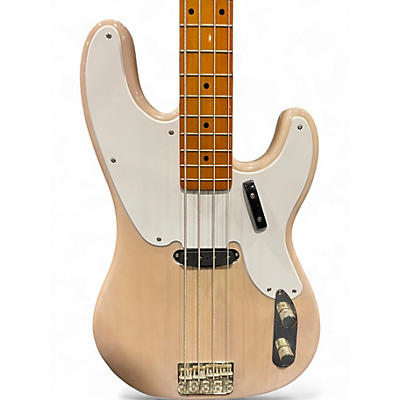 Used Squier CLASSIC VIBE 5OS Natural Pink Electric Bass Guitar