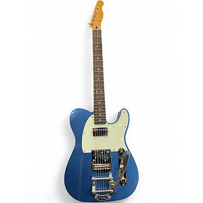 Used Squier CLASSIC VIBE 60S CUSTOM TELECASTER SH BLUE Solid Body Electric Guitar