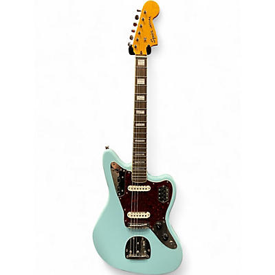 Used Squier CLASSIC VIBE 60S JAGUAR Daphne Blue Solid Body Electric Guitar