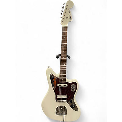 Used Squier CLASSIC VIBE 60'S JAGUAR WHITE Solid Body Electric Guitar
