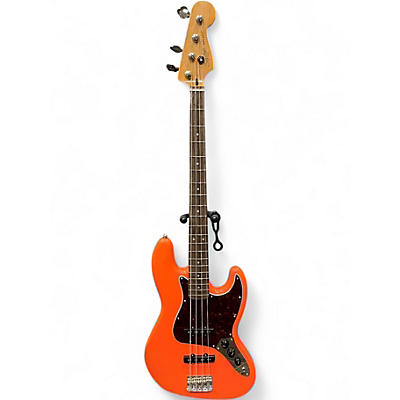 Used Squier CLASSIC VIBE 60S JAZZ BASS TAHITIAN CORAL Electric Bass Guitar
