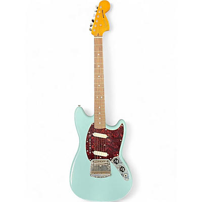 Used Squier CLASSIC VIBE 60S MUSTANG Blue Solid Body Electric Guitar