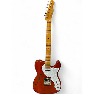 Used Squier CLASSIC VIBE 60'S TELECASTER THINLINE NATURAL Hollow Body Electric Guitar