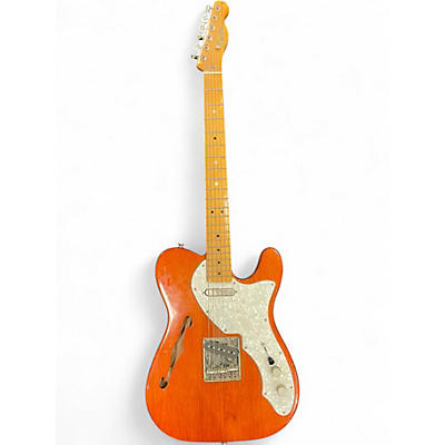 Used Squier CLASSIC VIBE 60S THINLINE TELECASTER Natural Hollow Body Electric Guitar
