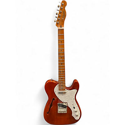 Used Squier CLASSIC VIBE 60'S THINLINE TELECASTER Natural Hollow Body Electric Guitar