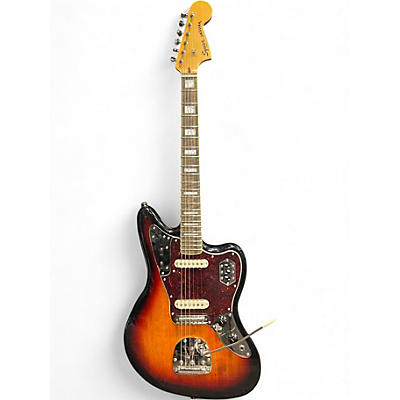 Used Squier CLASSIC VIBE 70'S JAGUAR 3 Tone Sunburst Solid Body Electric Guitar